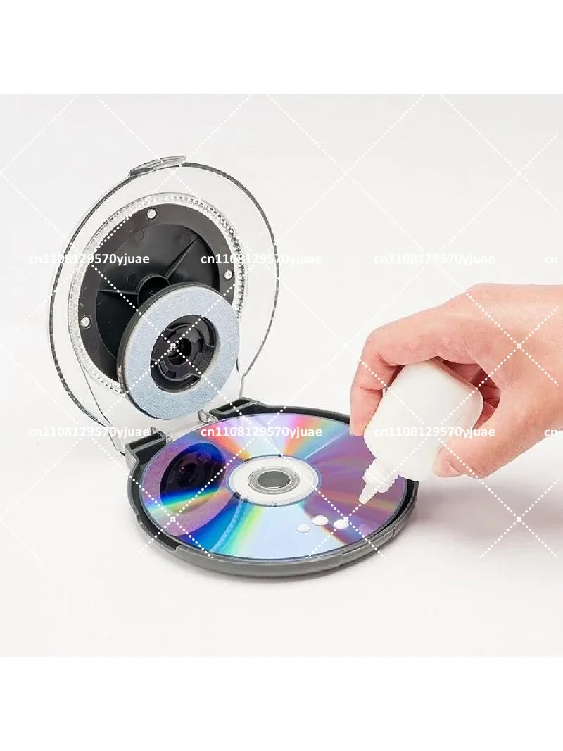 CD Disc Scratch Repair Kit DVD Data Recovery Tool with Cleaning Fluid Paste
