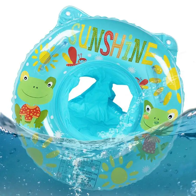 Pool Floats Swimming Circle Cartoon Swimming Ring For Kid's Floating Deep Mouth Shape Beach Toys For Home Outdoor And Garden