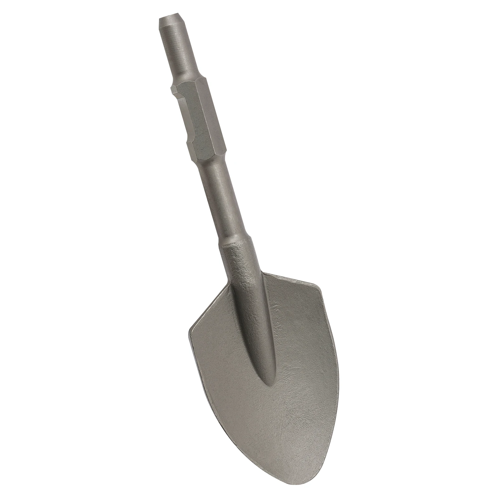 전동 철거 해머용 클레이 스페이드 치즐 17.3인치 폭 트렌칭 삽 (콘크리트, 벽돌, 토양용, 65mm 홈, 65A 브레이커 호환)