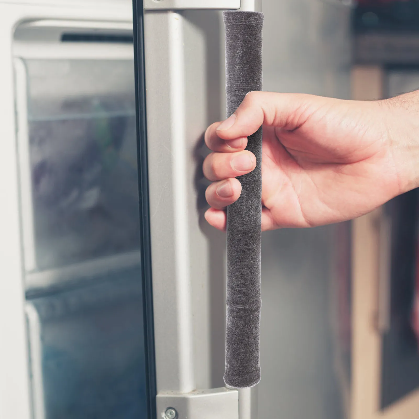 

1Pair Refrigerator Handle Cover Antiskid Protector Kitchen Appliance Door Handle Protector Gloves Trimmable Fridge