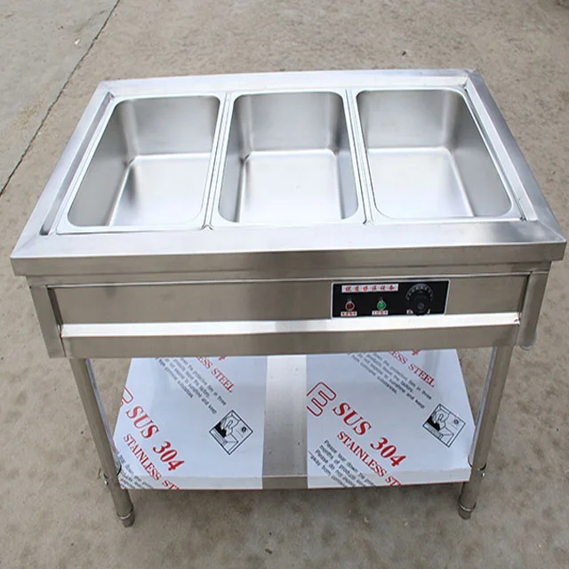 

Induction Food Warmer/Induction Soup Warmer Bain Marie Buffet Trolley