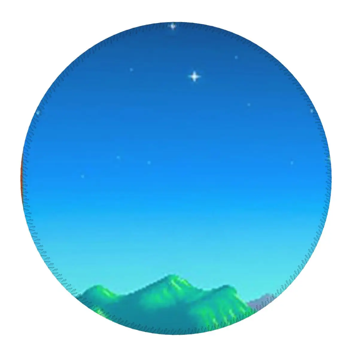 

Классический круглый коврик для мыши Stardew Valley Coffee, коврик для клавиатуры и мыши, игровой коврик для ноутбука, офисные аксессуары, настольные коврики