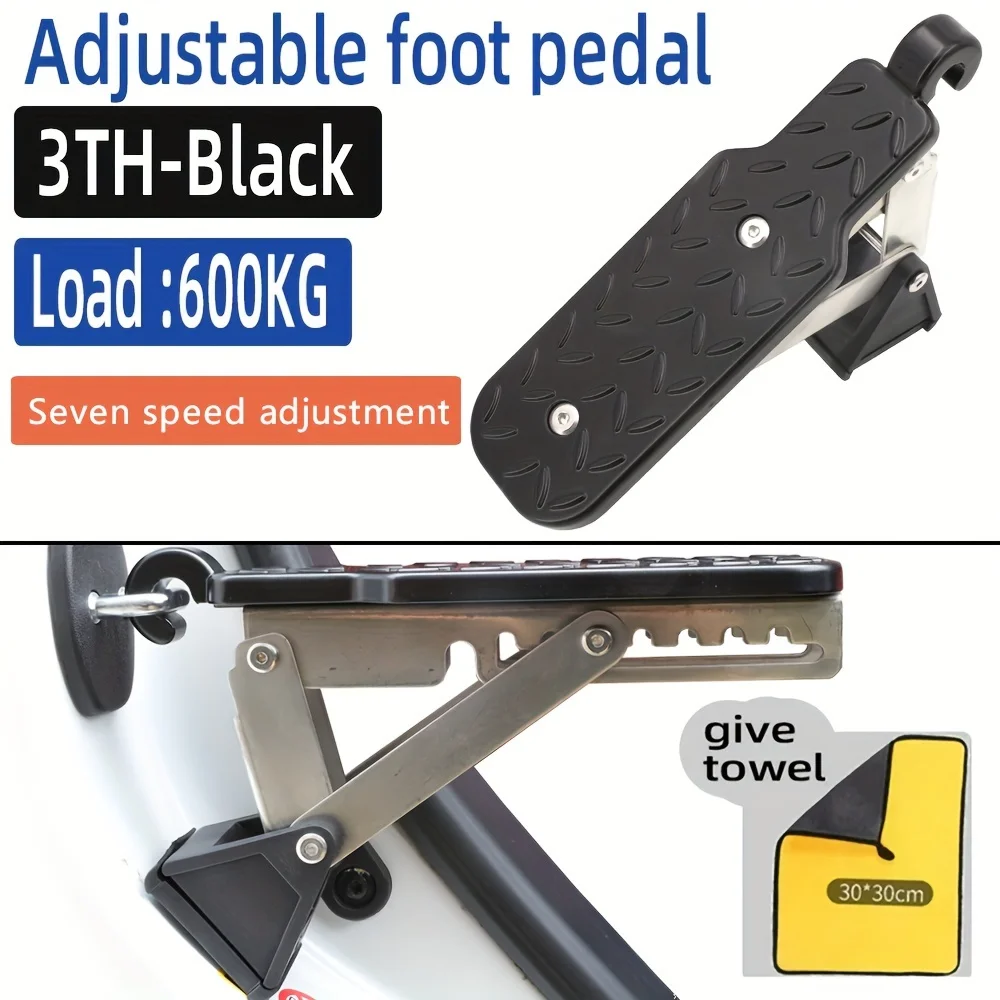 خطوات الباب، خطوات باب طويلة جدًا بزاوية 7، مناسبة للوصول إلى سقف السيارة، خطوات مزلاج باب بإطار علوي عمودي ذو أرجل، سيارات الدفع الرباعي والشاحنات #6