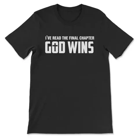 

Final Victory: God Triumphs Christian Tee for Inspirational Wear