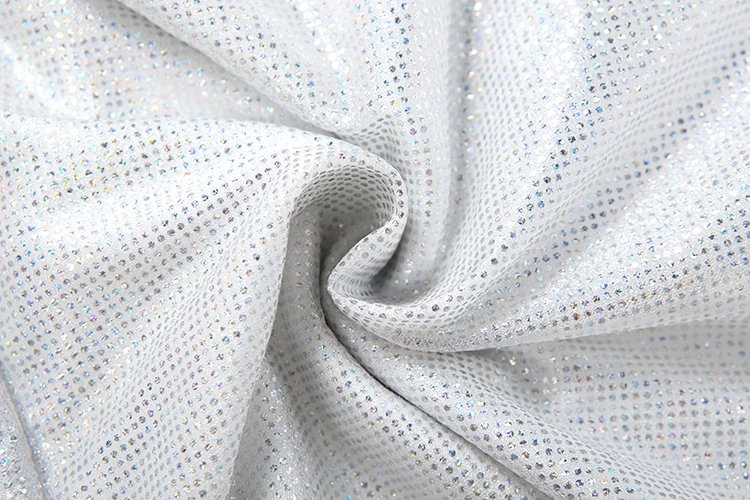 Weird Puss Rückenfreies Minikleid für Damen, Herbst-Trend, Ausgehöhltes Ärmelloses Pailletten-Patchwork-Midnight-Party-Pfirsichfarbenes Hüftbetontes Stretch-Bodycon-Kleid – Detail 14