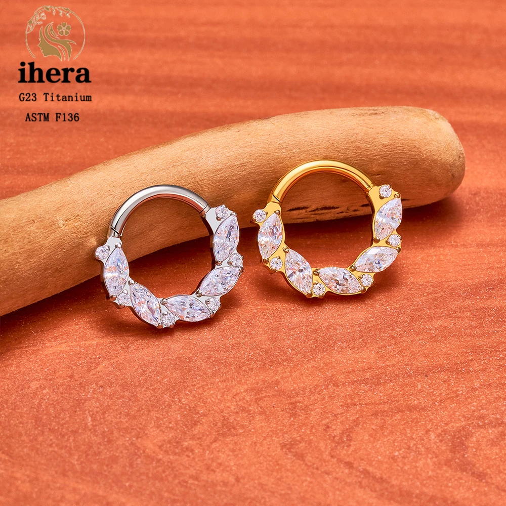 ASTM F136 티타늄 코링 16G 힌지드 클리커 후 - Septum Clicker Ring 리뷰 및 가격