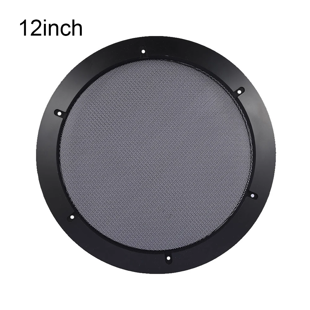 Speaker Cover Professional 12Inch Speaker Net Cover Car Home Mesh Enclosure Frame Wire Grilles Pro Audio Equipment Consumer