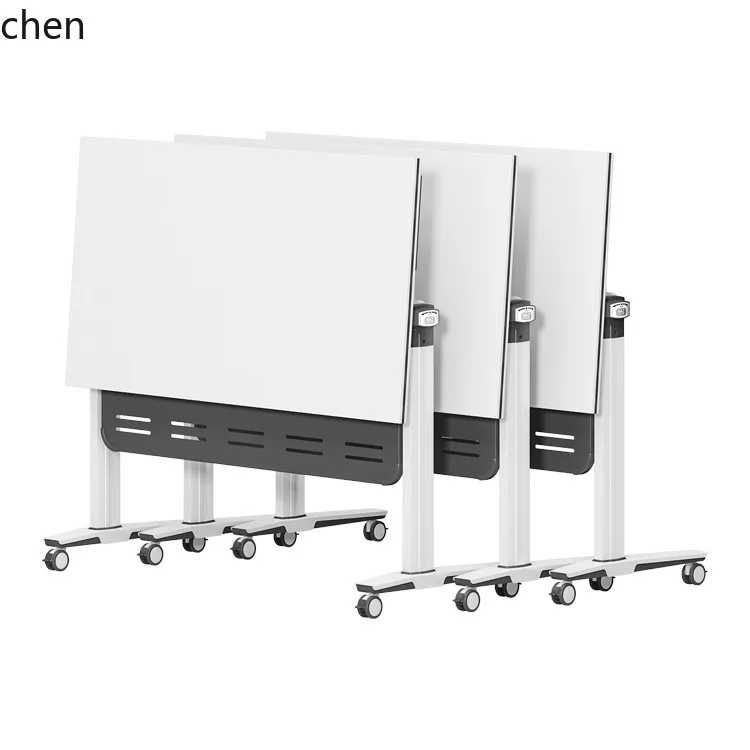 foldable conference table mobile splicing training table and chair combination folding training table