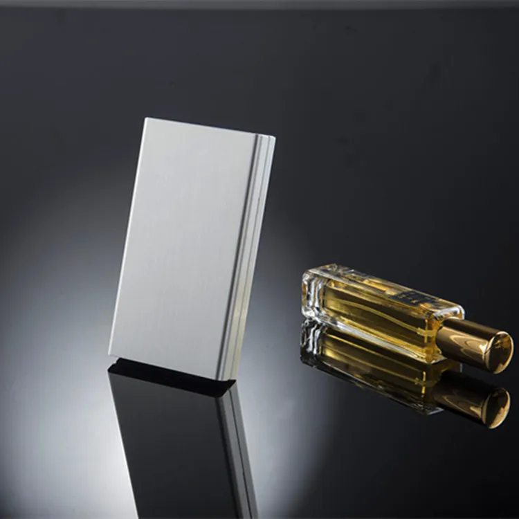 New Aluminum Alloy Cigarette Case Extended Slender Cigarette Box for Fine Cigarette Smoking Accessories