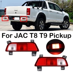 For JAC T8 T9 Pickup LED Rear Bumper Reflector Light Stop Brake Light Reverse Stop Lamp Brake Lamp Rear Fog Light Warning Light