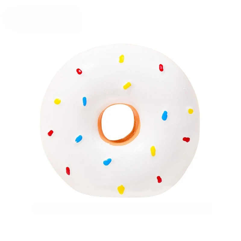 Haustier-Bissspielzeug Latex Quietschende Hundespielzeuge Weiche Bissresistente Haustier-Quietschspielzeuge Bunte Molar-Spielzeuge für Selbstvergnügen – Detail 5