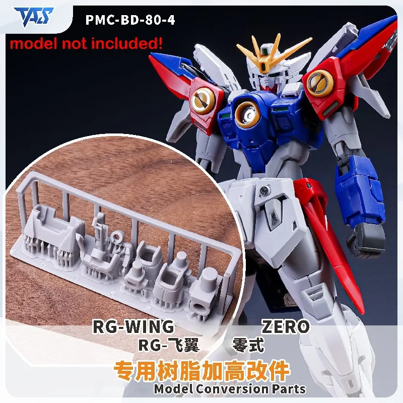 TAS PMC-BD-80-4 Arm Frame Extension Height Upgrade Conversion Parts For RG Wing Zero Mecha Model Detail Modification DIY