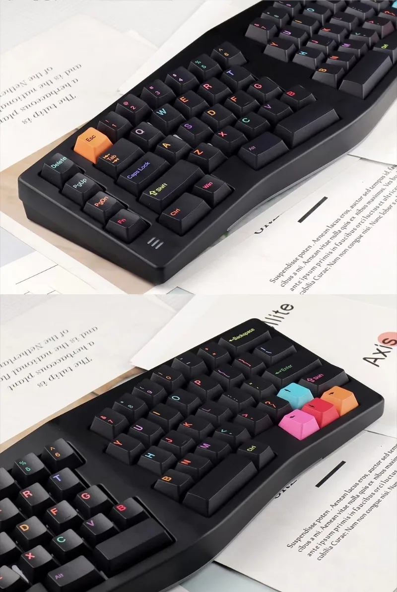 MMD Alice EIF68 Alice Mechanical Keyboard Set RGB Tri-Mode Aluminium Alloy Gaming Keyboard Kit for Win Office Customizable Gifts