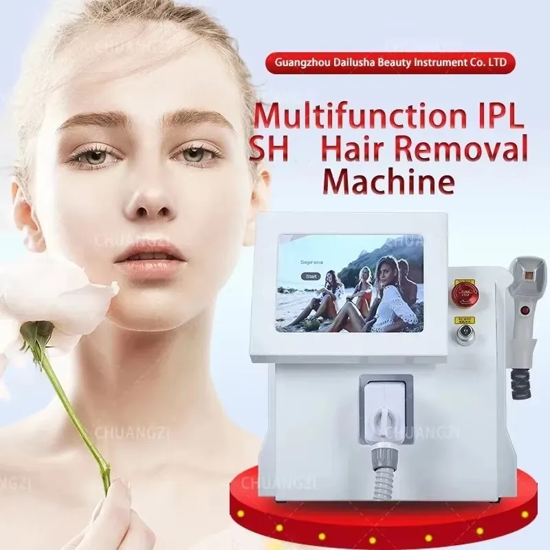 808nm Diode Hair Removal Machine 5000W Alexandrite Physical Underarm Face Whole Body Ice Point Permanent Painless Epilator