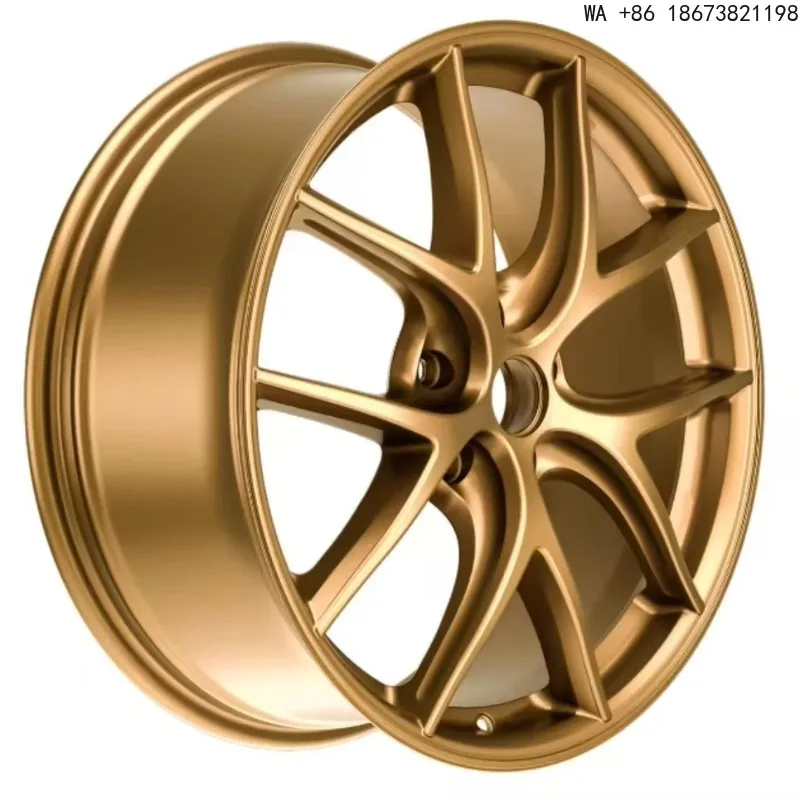 Gloss Bronze Personalized Forged Alloy Rims 18 19 Inch 5x114 5x112 For BMW G20 G30 E90 For Audi Q3 A4 For Porsche Panamera 911