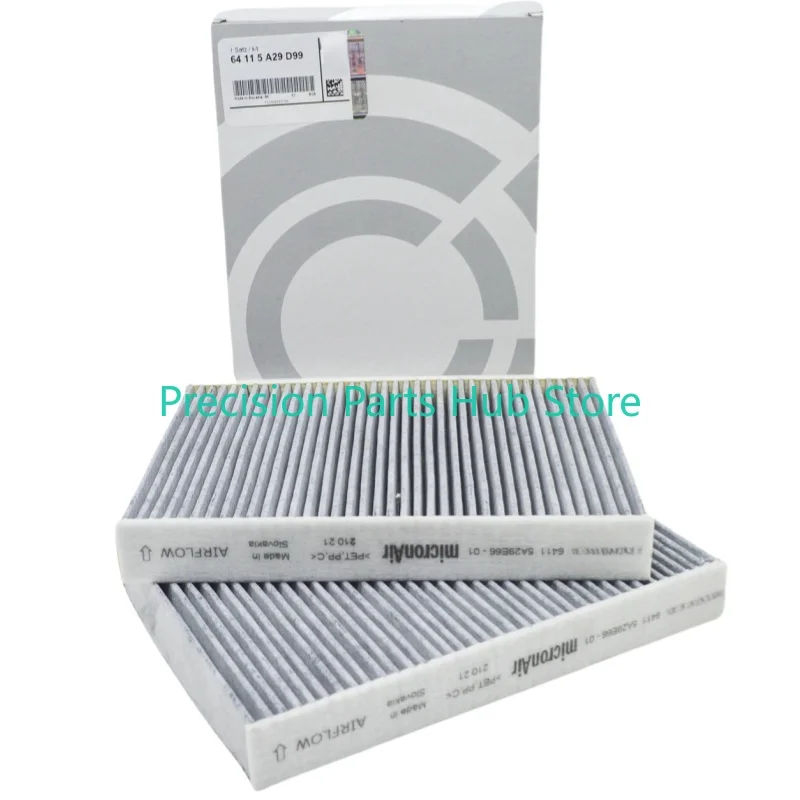 

OEM 64115A29D99 Nanoparticle Filters For BMW 5 6 7 8 Series G30 G90 G31 G32 G11 G12 G15 F92 G14 F91 G16 F93 X5 X6 X7