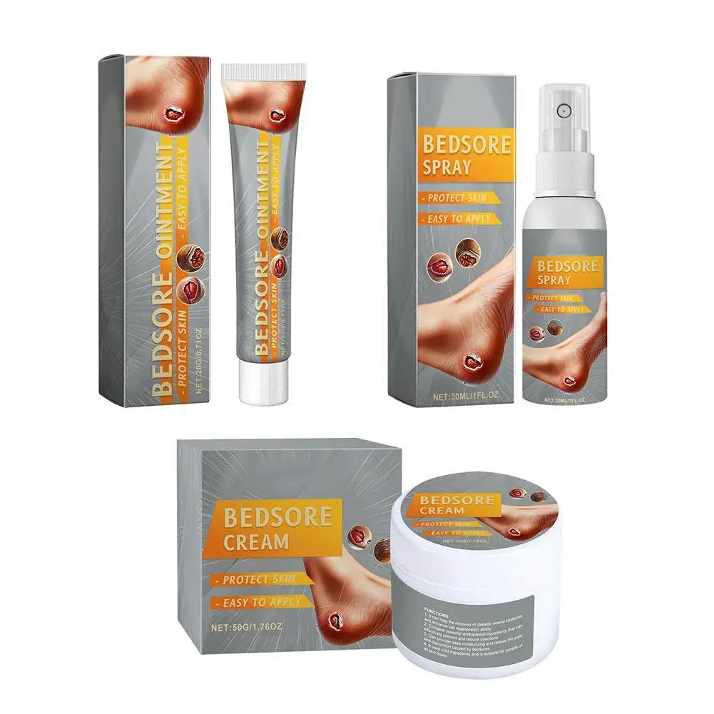 Bedsore Care Spray Bedsore Care Cream Natural Herbal Care Ointment Relieve Skin Itching And Pain