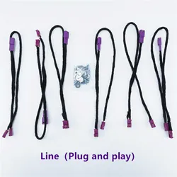 LED Cable For BMW G05 X5 G06 X6 G07 X7 G30 G31 5 Series BW Cover Line Plug and Play Bright Power and High-quality