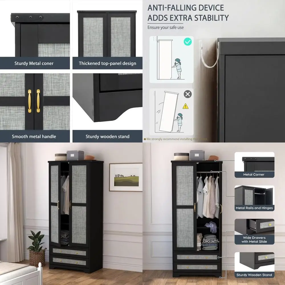 Armoire Wardrobe Cl…