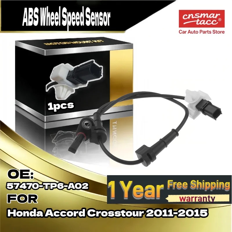 

OEM 57470-TP6-A02 ABS Wheel Speed Sensor for Honda Accord Crosstour 2011-2015 Left/Right