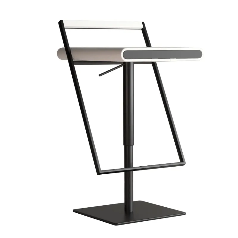 كراسي بار عصرية مصممة للاسترخاء في الشمال كراسي عالية إبداعية واحدة انتظار Taburetes Altos De Cocina أثاث عصري #6