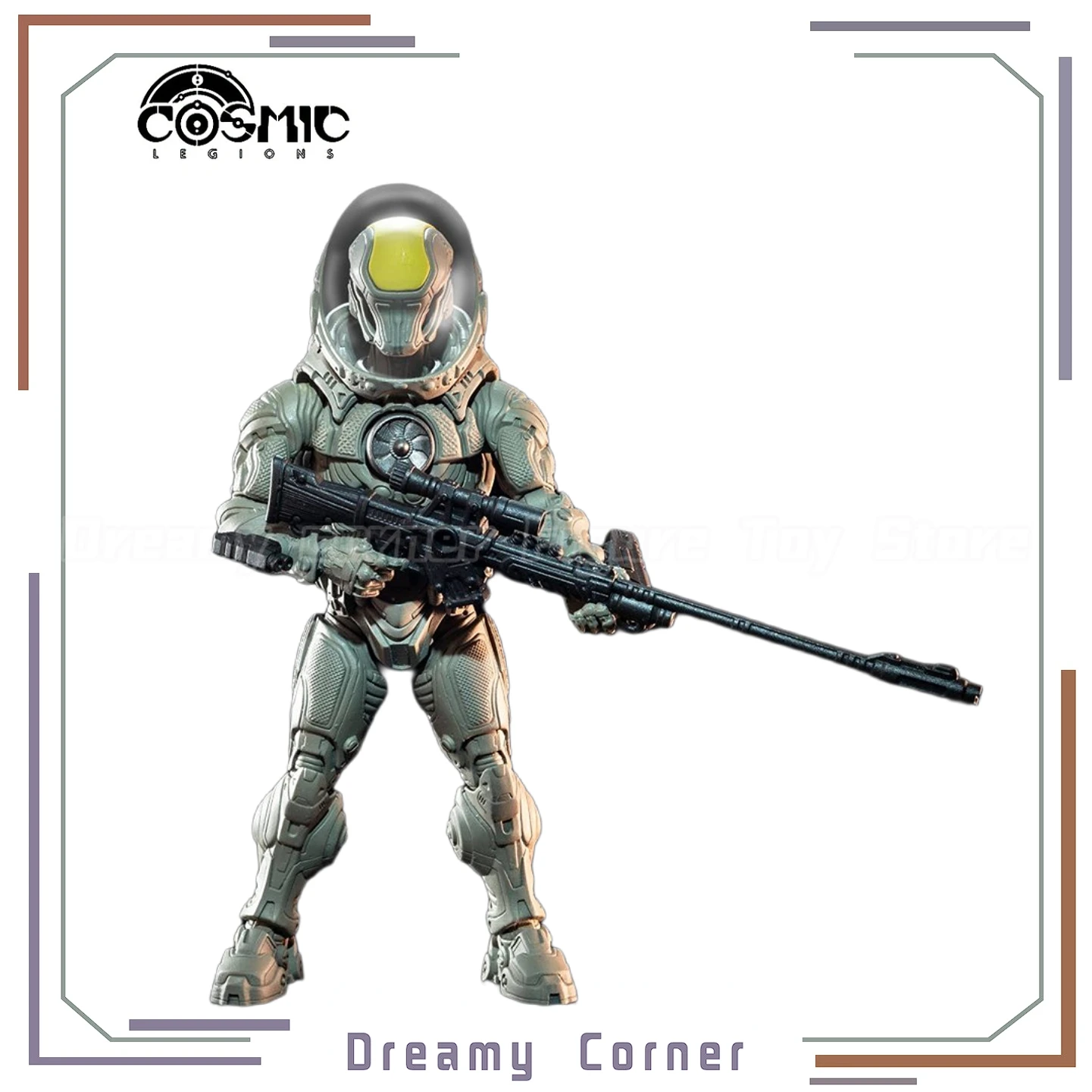 

【In Stock】Original Four Horsemen Studios Cosmic Legions T.U.5.C.C. SENTRY 1/12 Action Figure Toy Model Gift