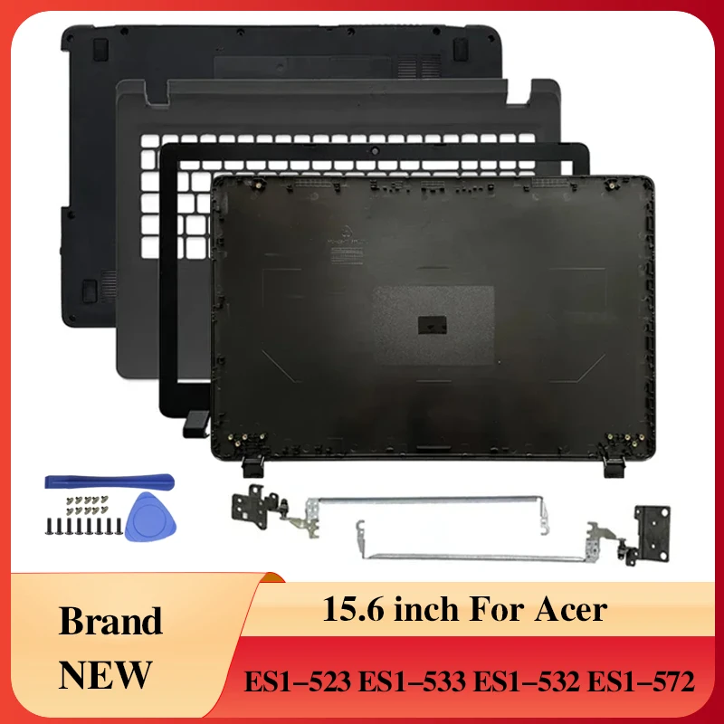 

Новый чехол для ноутбука с ЖК-дисплеем, задняя крышка/передняя панель/петли/подставка для рук/нижний чехол для Acer Aspire ES1-523 ES1-533 ES1-532 ES1-572