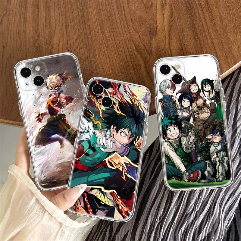 My Hero Academia Soft Case for LG G8 K10 Pro K10A K11 Plus K22 K30 K40 K40S K41S K50 K50S K51 K51S K52 K62 K42