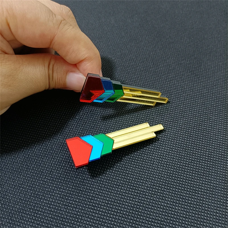 KUGUYS Multicolor Stripes Splice Plate Long Stud Earrings For Women Vintage Glitter Mirror Acrylic Trendy Jewelry Accessories