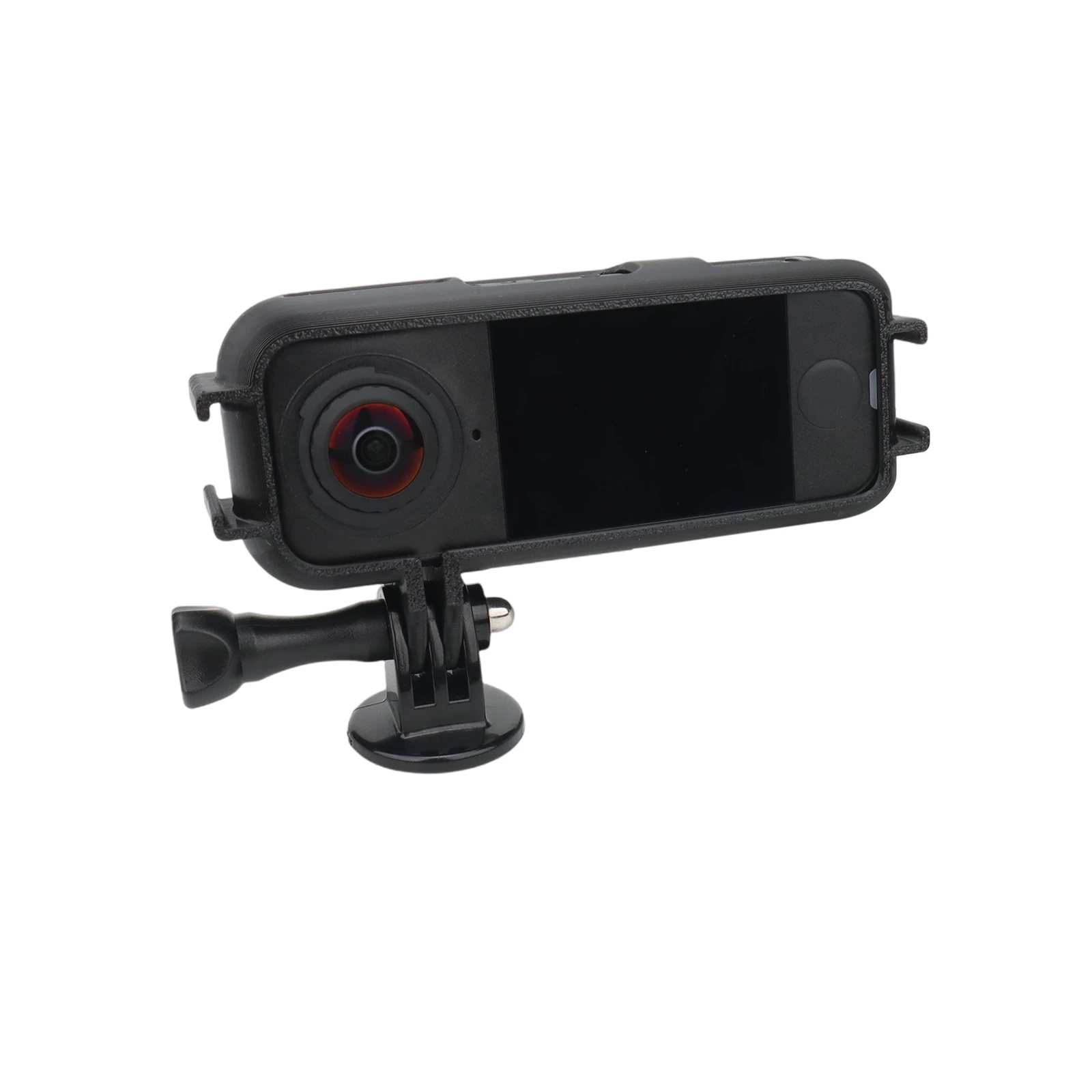 Cold Shoe Frame for Insta360 X4 AIR Multi-Function Expansion Protective Frame Adapter Camera Accessories Orange Black