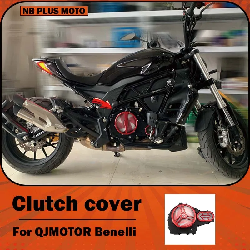 【Premium】For Race550S, SRK550S, Leoncino 502C, and modified with transparent clutch cover and transparent engine side cover