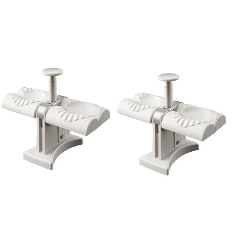 

2025 Trend Fully Automatic Dumpling Machine Double-Head Dumpling Machine Pastry Making Tools Dumpling Mold