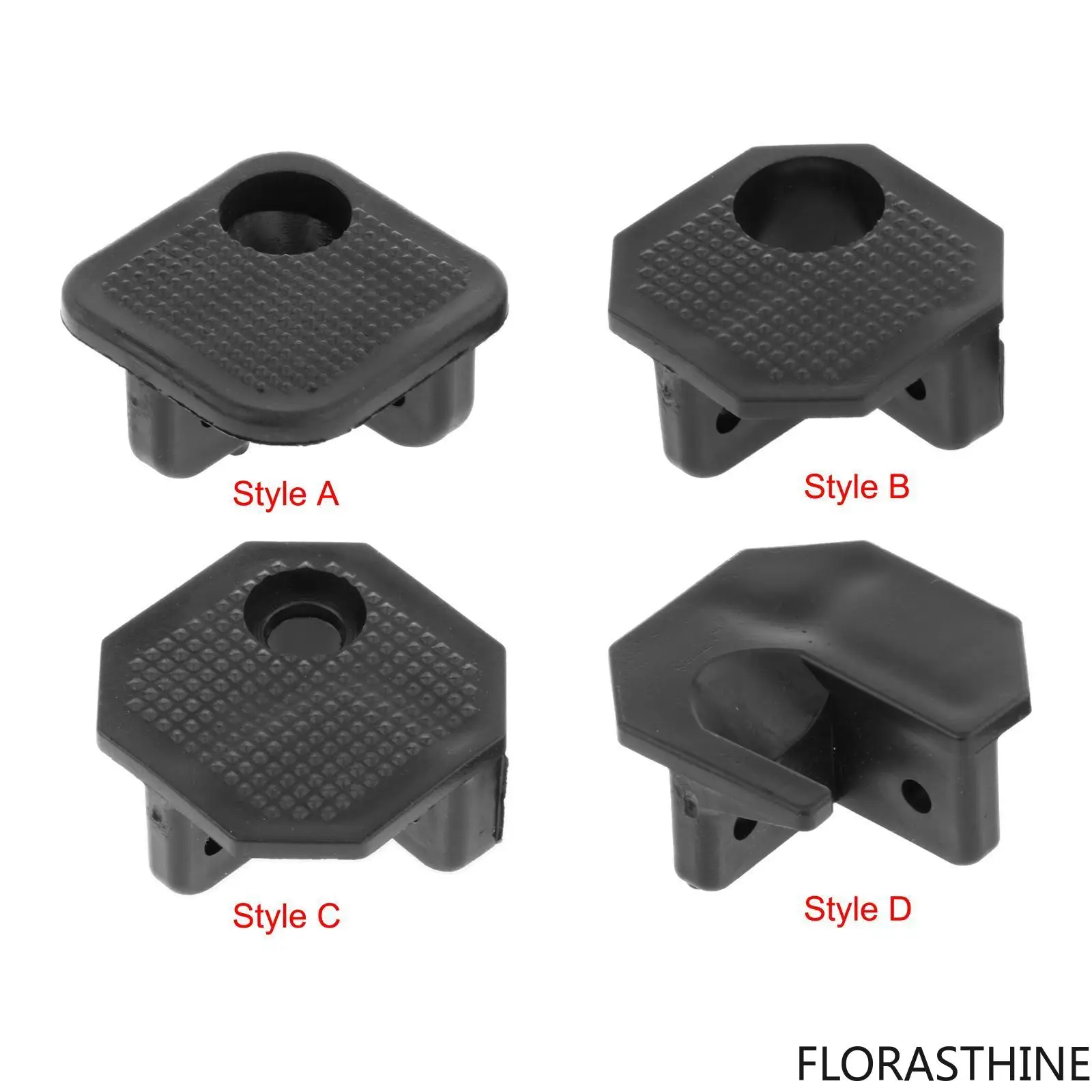 8x Camping Chair Connectors, Folding Chair Repair Accessories, Hole Inserts Plug Parts for Lawn Garden Stool, Folded