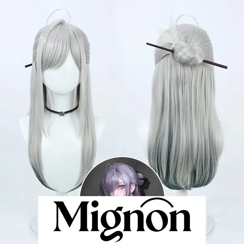 

Парик для косплея «Путь в никуда Одиннадцать», реалистичная кожа головы, волосы с градиентом средней длины