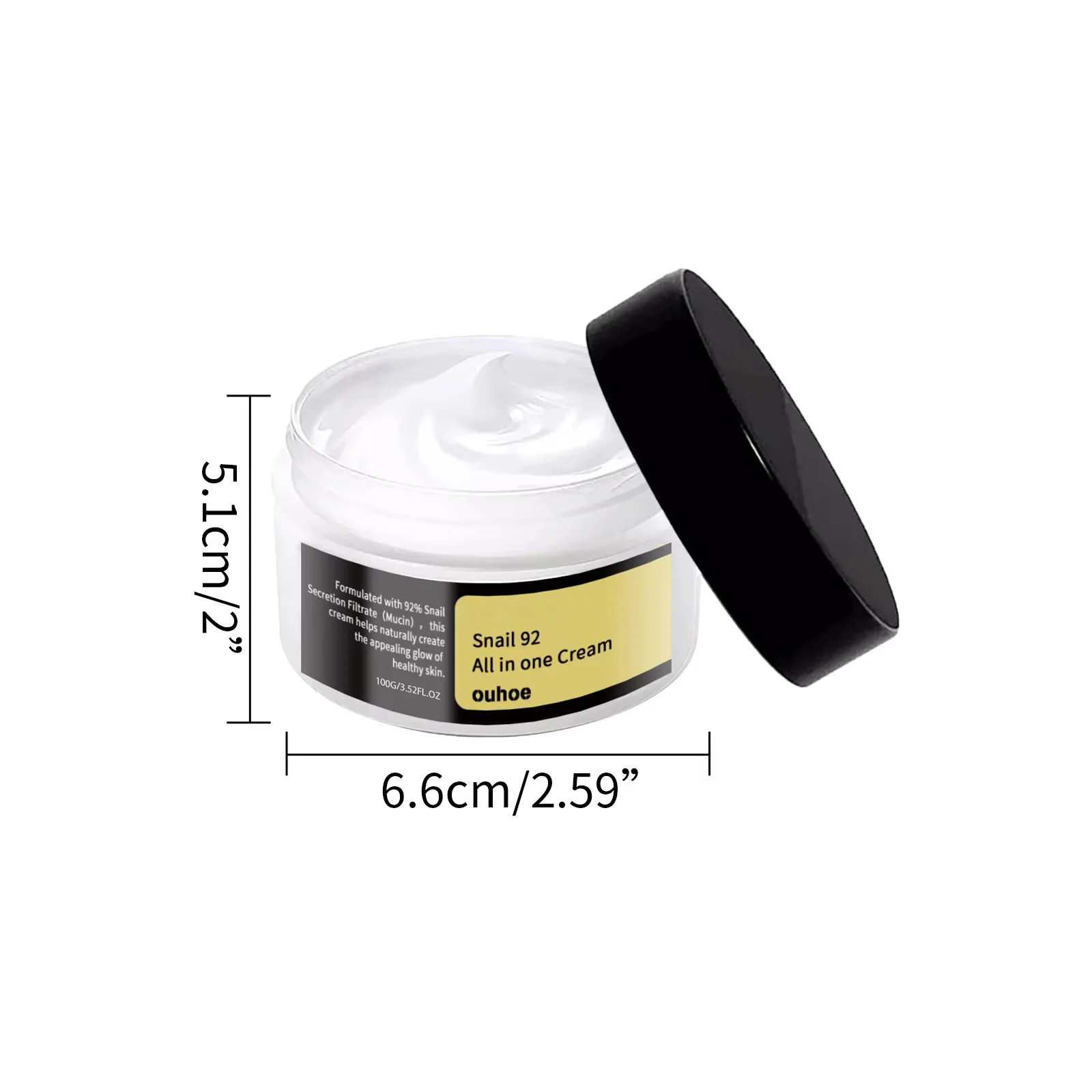 Snail Anti Aging Serum Cream Collagen Advanced Moisturizing Firming Tightening Fade Fine Lines Shrink Pores Smooth Skin Care image 6