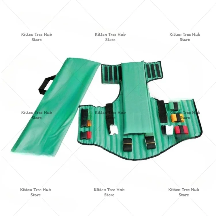 Trunk Splint, Trunk Stretcher, Chest and Back Fixation Splint, Cervical Spine Plate, Rescue Cover, Chest Fixation Device