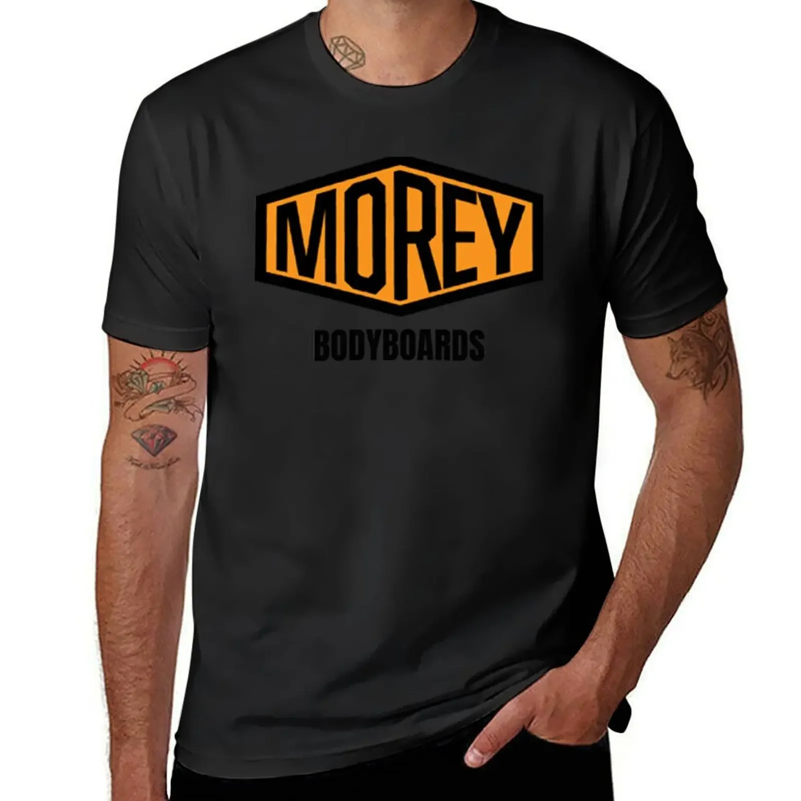 Morey T-Shirt plus size tops quick drying mens workout shirts