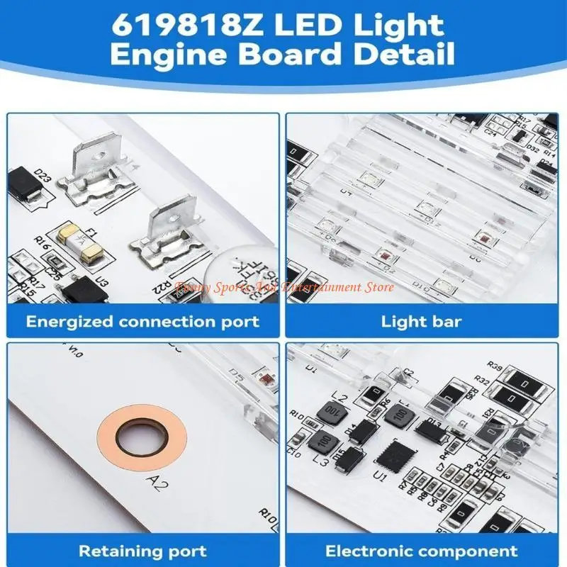 C4DE 619818Z تجمع LED لوحة دوائر كهربائية توفير الطاقة LED ضوء المحرك مجلس أطقم للون LED إضاءة حمام السباحة/المسبح بعد 2009
