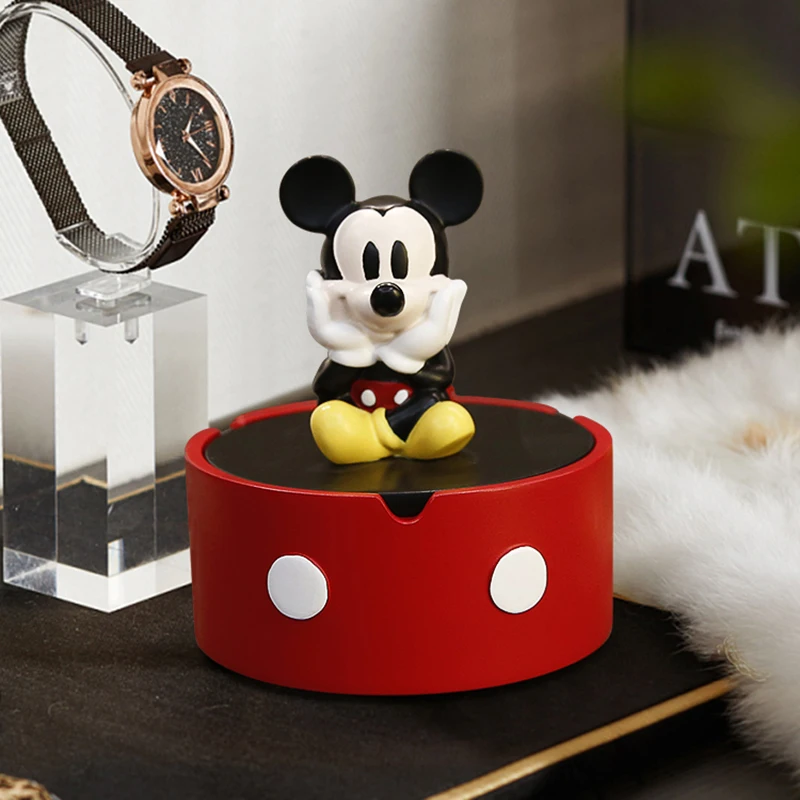 New Mickey Mouse Anime Entrance Storage Box Ornaments / Cartoon Jewelry Box Shoe Cabinet Decoration Housewarming New Home Gifts