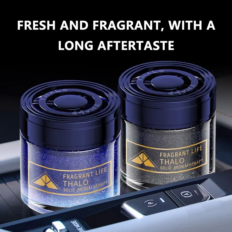 Car Aromatherapy Solid Balm Long Lasting Deodorization Air Purification Automotive Interior Accessories Car Cream Aromatherapy