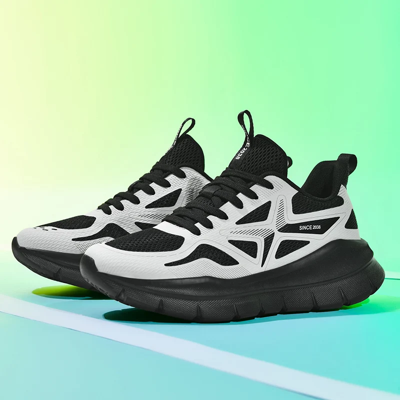 High Quality Couple Sneakers Hot Selling Spring Men Women Soft Anti Slip Outdoor Run Shoes Ultra Light GYM Training Tennis Shoes image 3