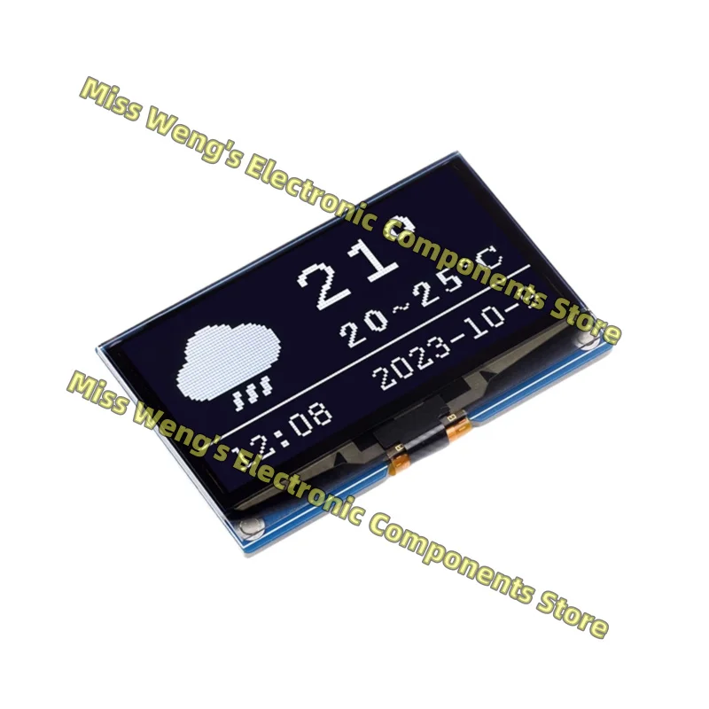 2.42inch OLED Module 128 × 64 resolution SSD1309 driven LCD screen