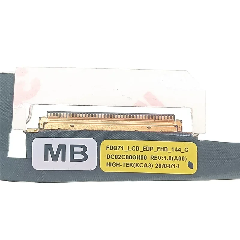 WYORESY Nieuwe Laptop LCD EDP FHD Kabel Met G-SYNC Voor Dell Alienware M17 R3 R4 FDQ71 144hz 40PIN 0.5mm 0FG5NG DC02C00ON00