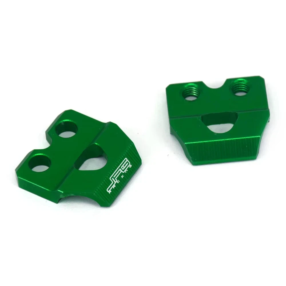 For KAWASAKI KX65 KX80 KX85 KX100 KX125 KX250 KX450 KX250F KX450F KLX450R Motorcycle CNC Brake Line Hose Clamps Holder