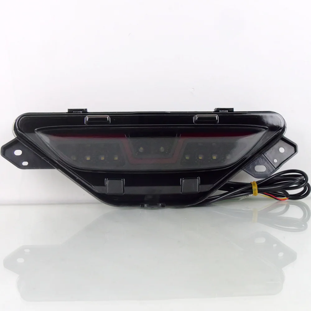 

Светодиодный фонарь заднего хода July King Car 6000K + красные стоп-сигналы + красные ночные ходовые огни (DRL), совместимые с Toyota C-HR 2017 2018 2019 2020, 1 шт.