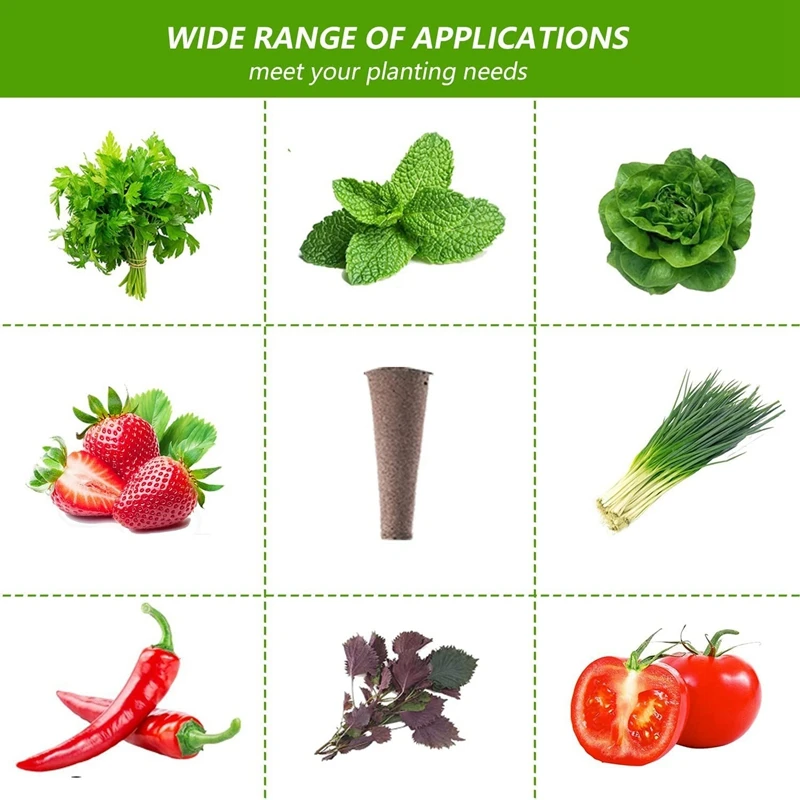 Gąbki do uprawy do użytku z Aerogarden, ekologiczne gąbki do uprawy roślin dla wzrostu rośliny hydroponiczne, opakowanie 50