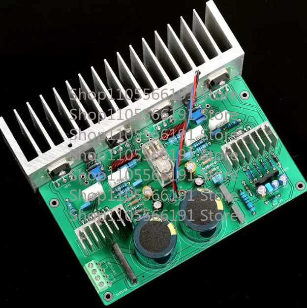 UPC1342V 150w * 2 dual-channel HiFi class A and B rear-stage power amplifier, with radiator