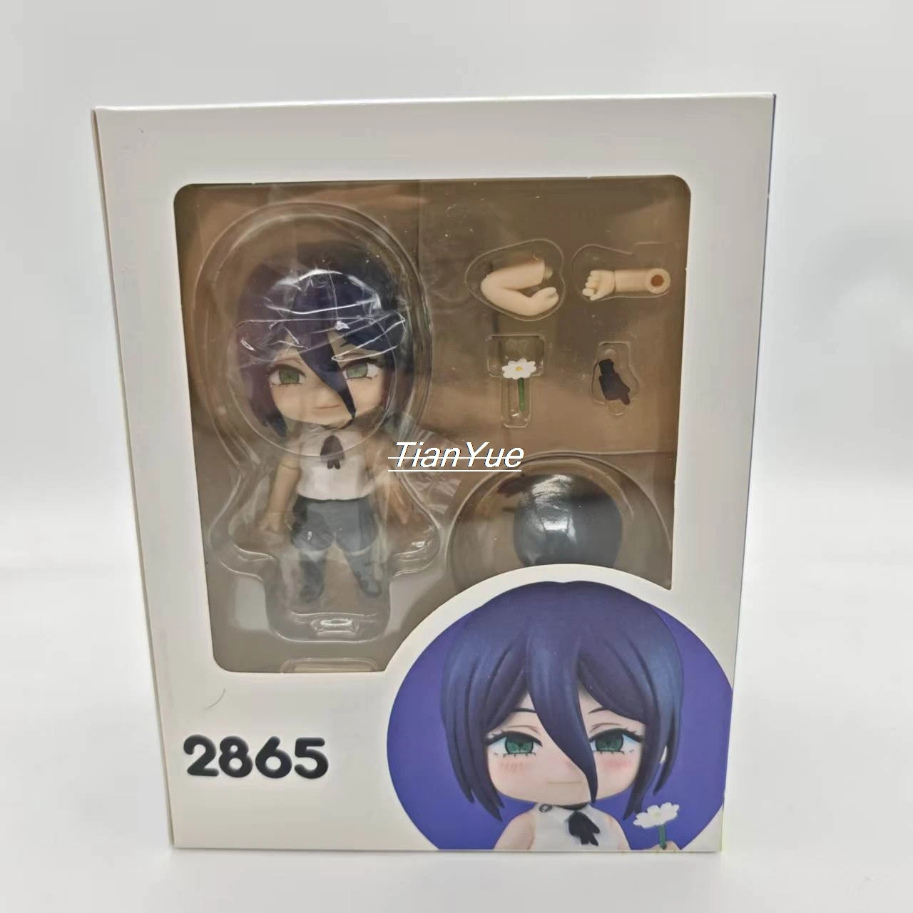 Reze from Chainsaw Man Movie 2865 Poseable Action Figure with Accessories Chibi Style Collectible for Anime Lovers 10cm