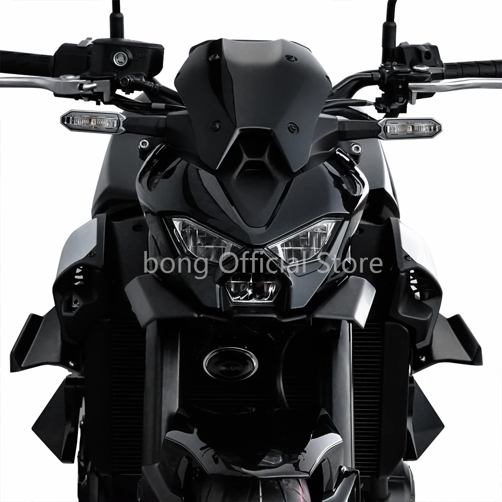 Für KAWASAKI Z900/SE2025, Motorrad, Abtrieb, Winglet, aerodynamischer Flügel, Frontspoiler-Set, neues Zubehör, Frontspoiler – Detail 5
