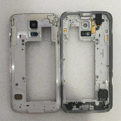 Middle Frame Bezel Chassis Housing For Samsung Galaxy S5 Neo G903 G903F Middle Frame +Power Volume button